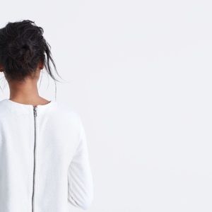 Madewell Comeback Zip-Back Top✨